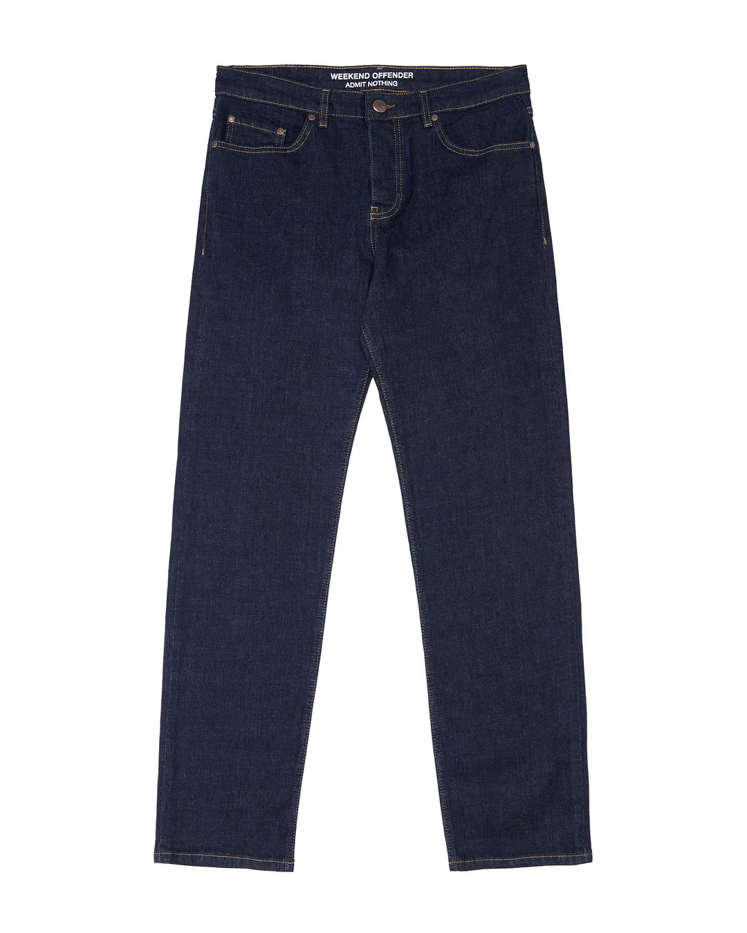 LOOSE FIT DARK RINSED DENIM JEANS