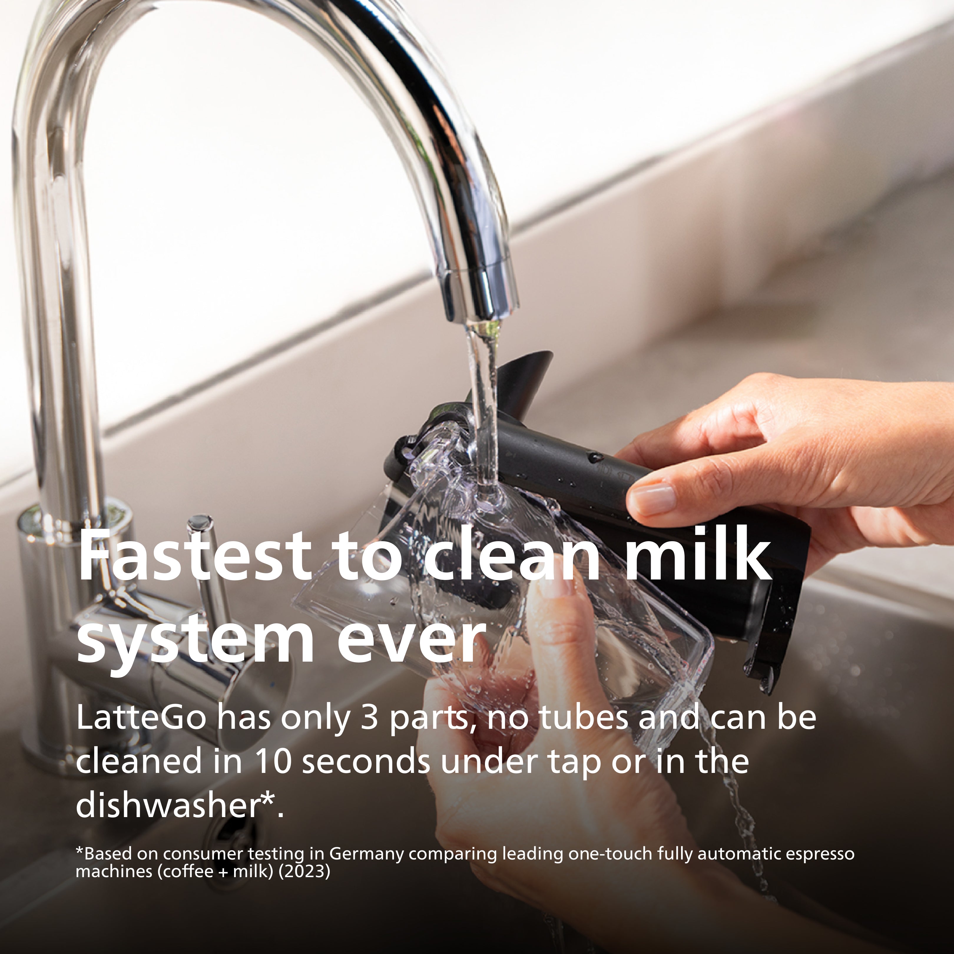 Philips 2300 Fully Automatic Espresso Machine with LatteGo Milk Frother