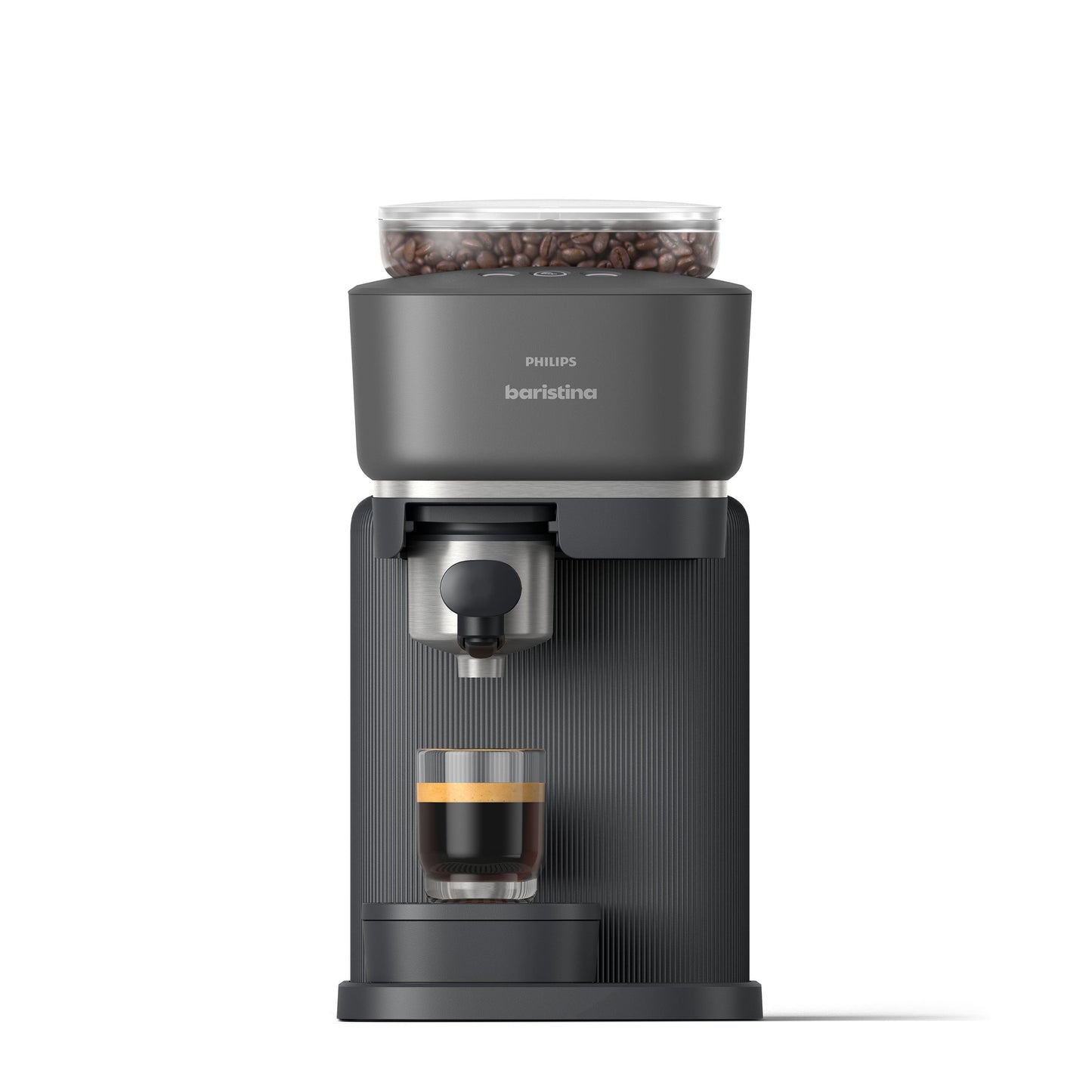 Philips Baristina Espresso machine grey black