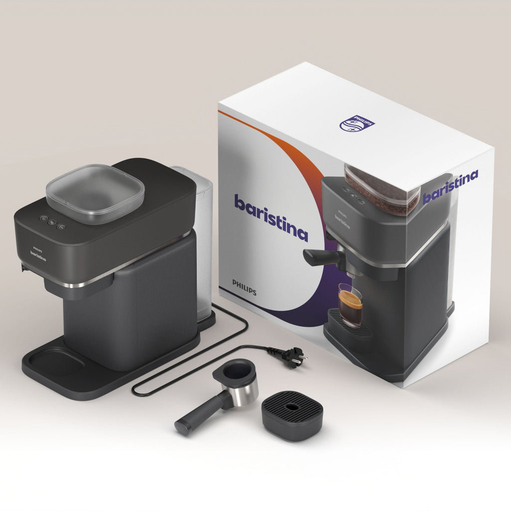 Philips Baristina Espresso machine grey black