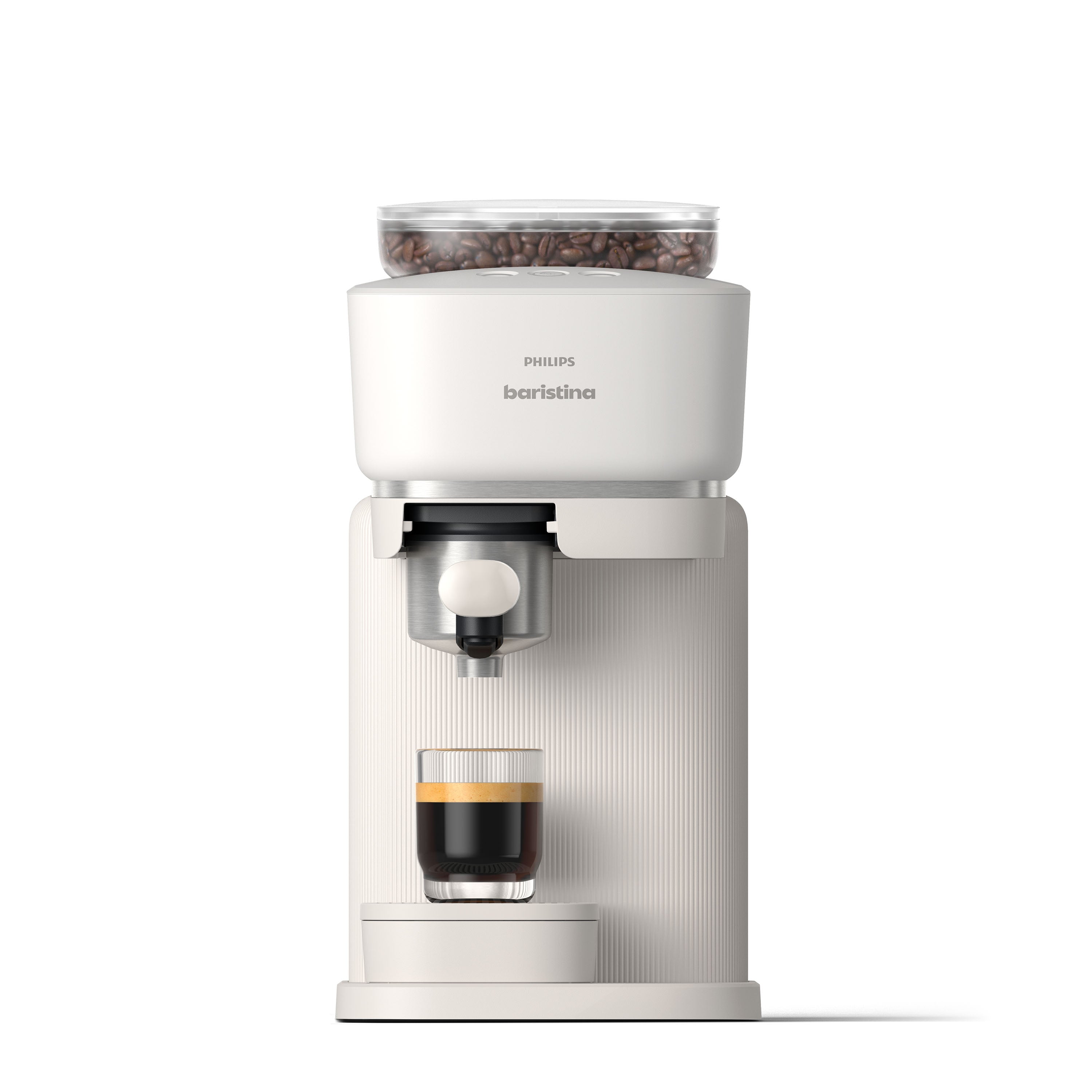 Philips Baristina Espresso machine Milky White