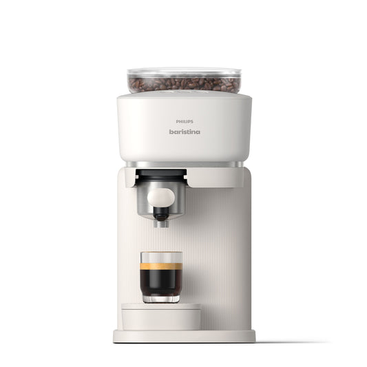 Philips Baristina Espresso machine Milky White