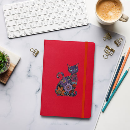 Cat - Hardcover bound notebook