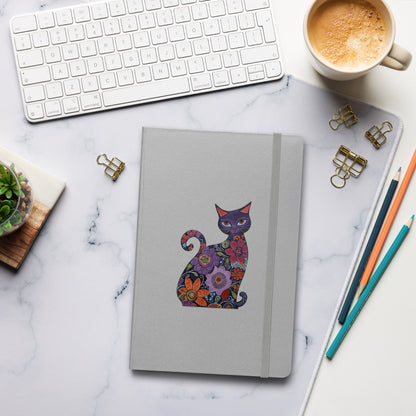 Cat - Hardcover bound notebook