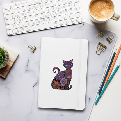 Cat - Hardcover bound notebook