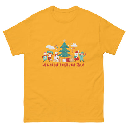 We wish you a Merry Christmas-  classic tee