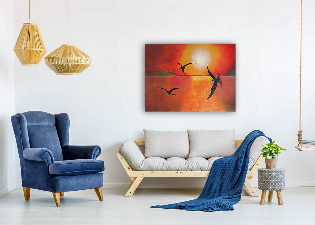 Giclée Stretched Canvas Print