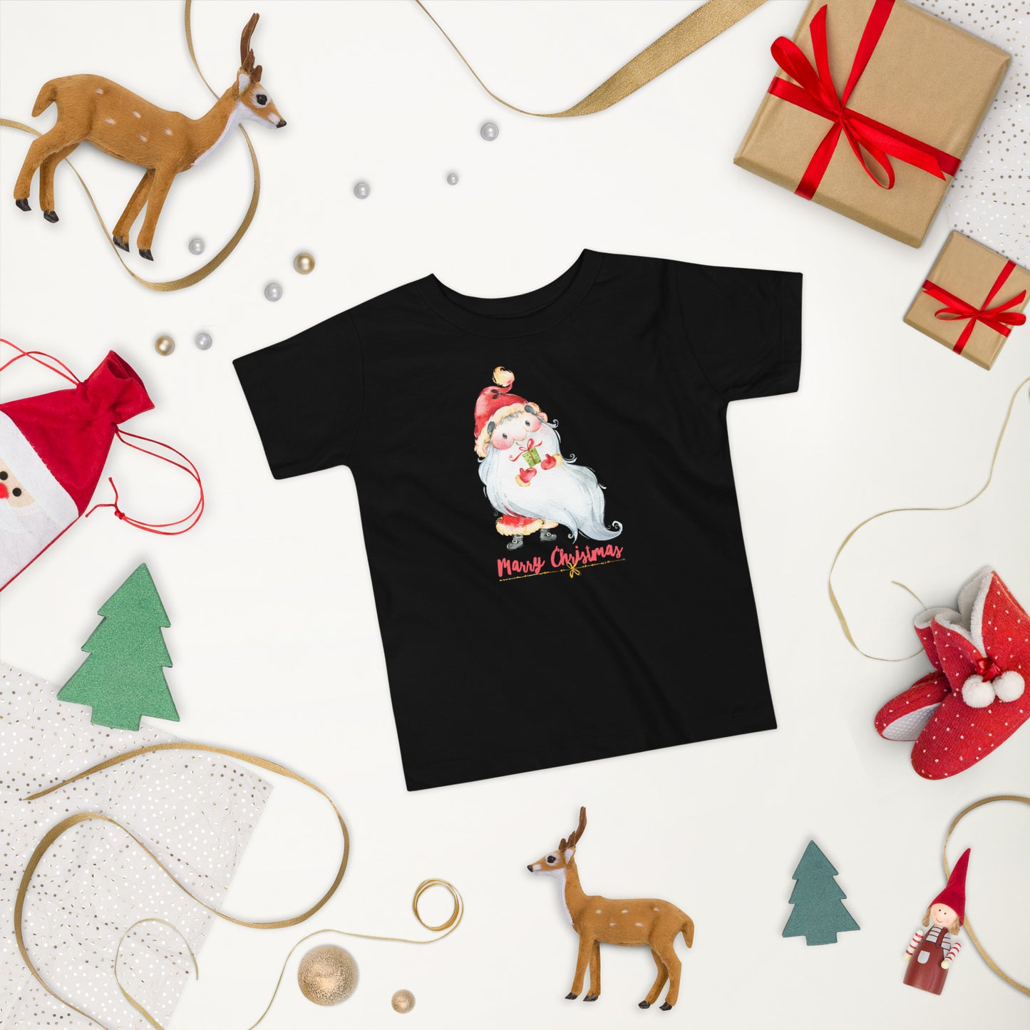 Little Santa Claus - Toddler Short Sleeve Tee