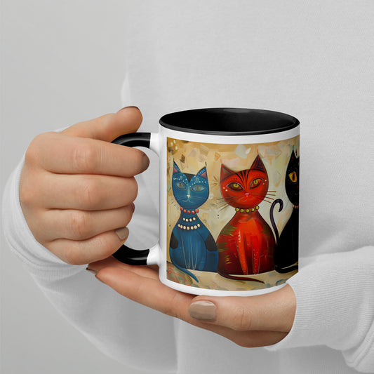 Mug with cats