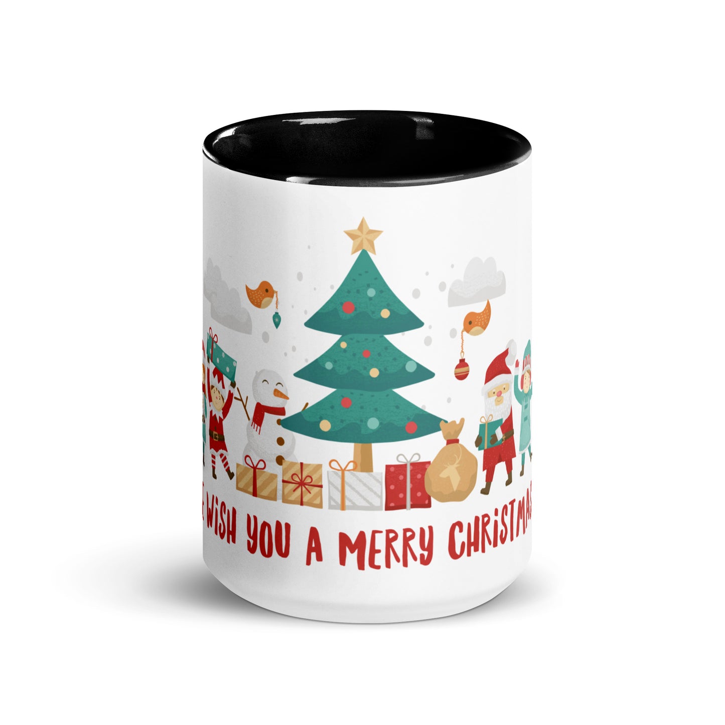 Christmas Mug, with Color Inside 1