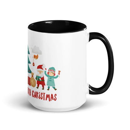 Christmas Mug, with Color Inside 1