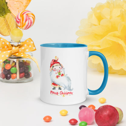 Little Santa Claus - Mug with Color Inside