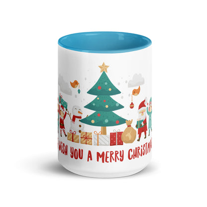 Christmas Mug, with Color Inside 1