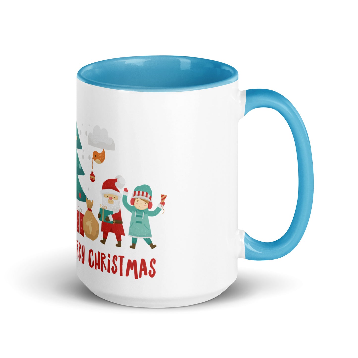 Christmas Mug, with Color Inside 1