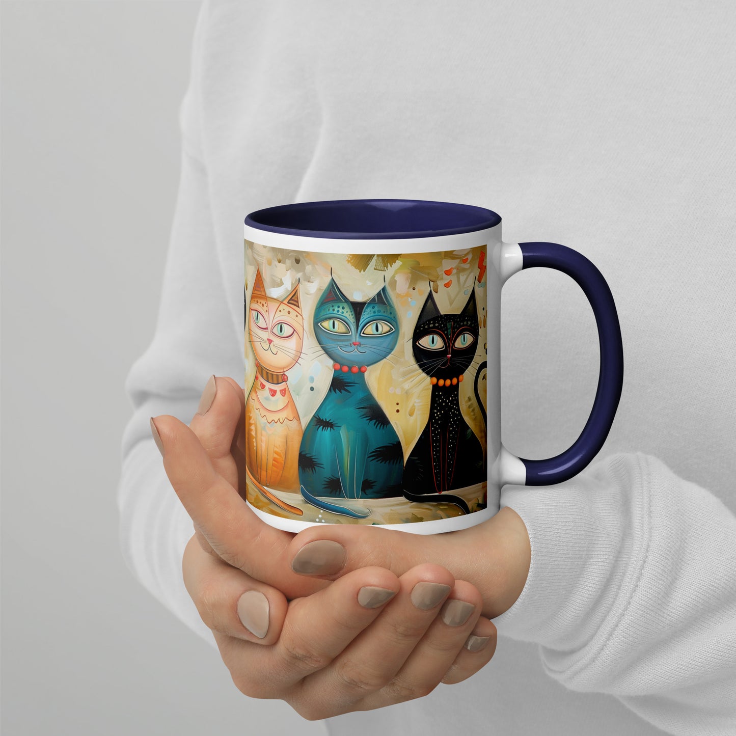 Mug with cats