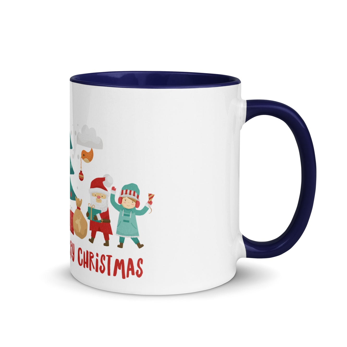 Christmas Mug, with Color Inside 1