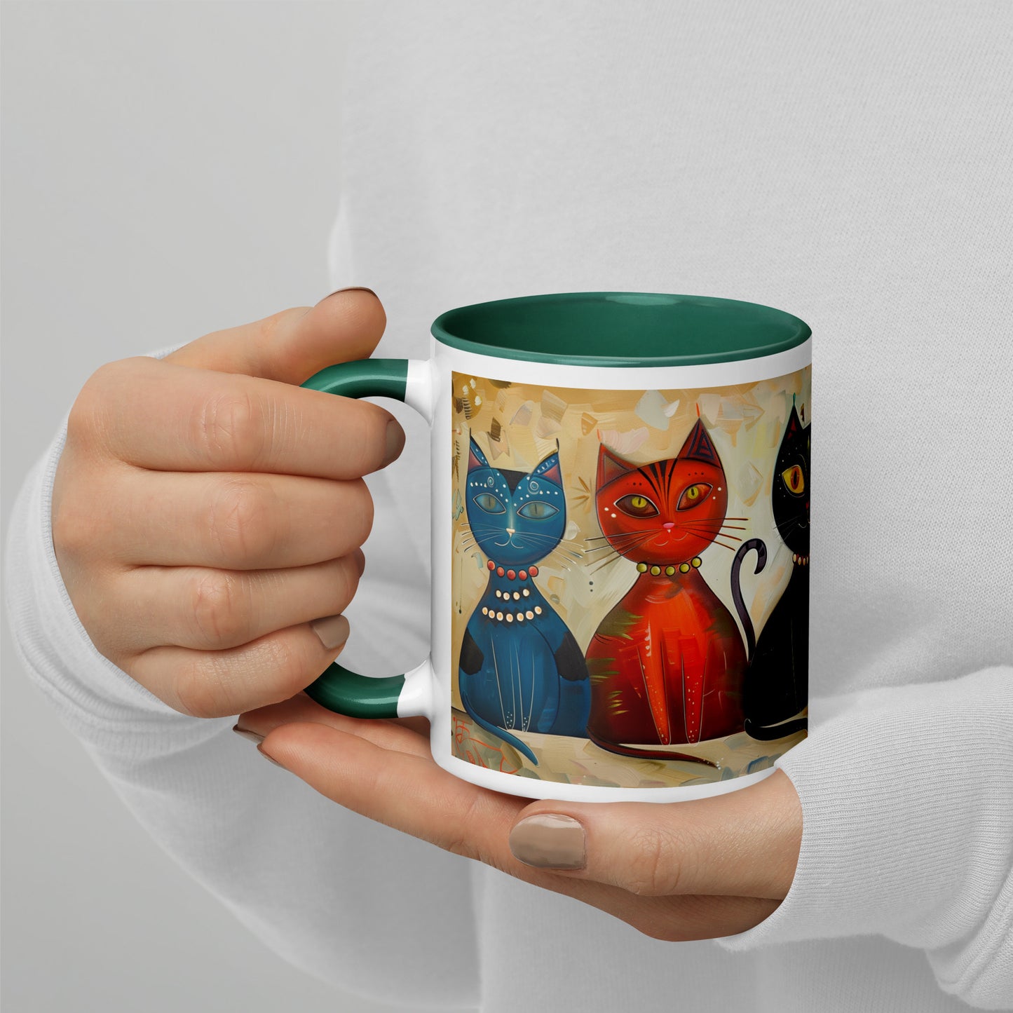 Mug with cats