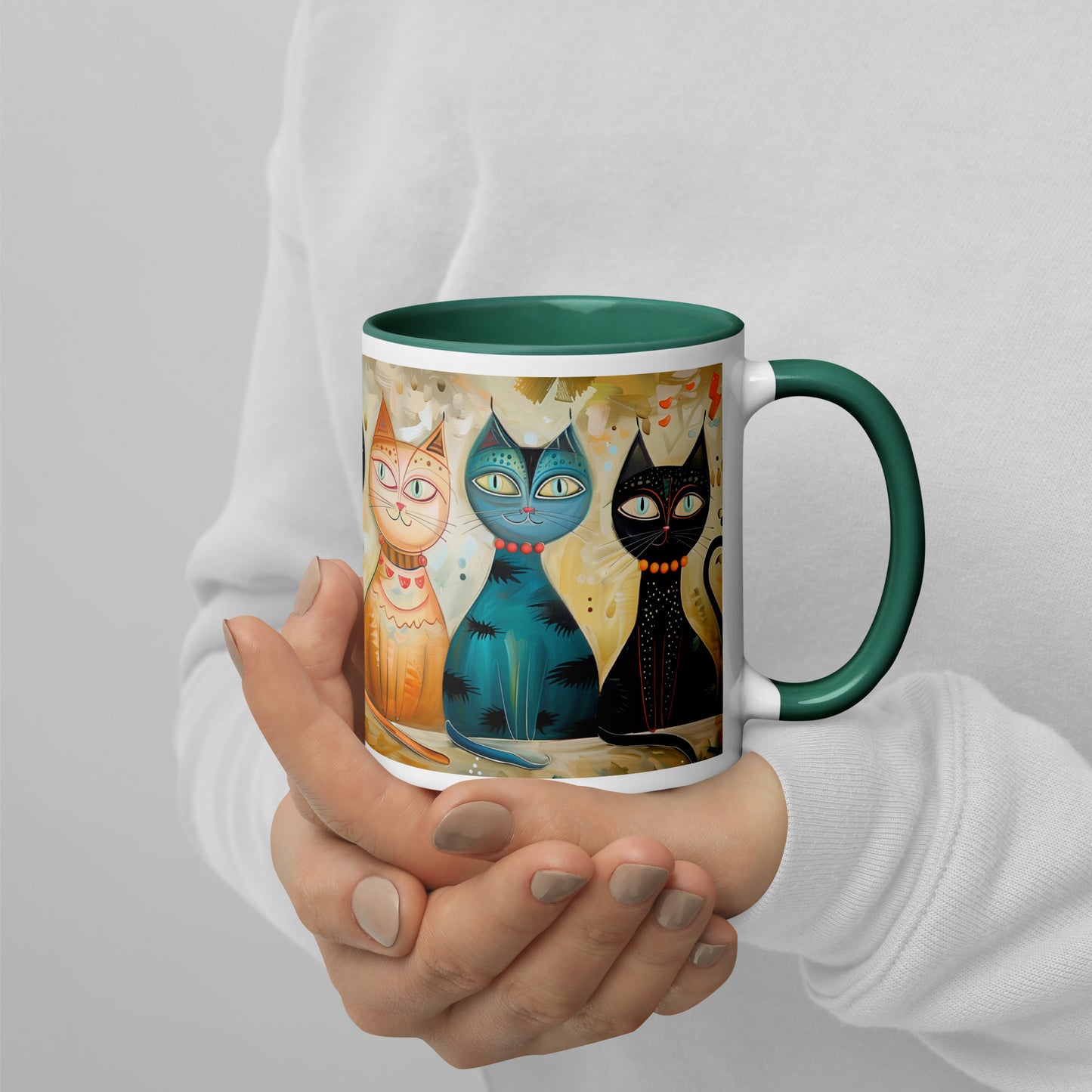 Mug with cats