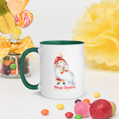 Little Santa Claus - Mug with Color Inside