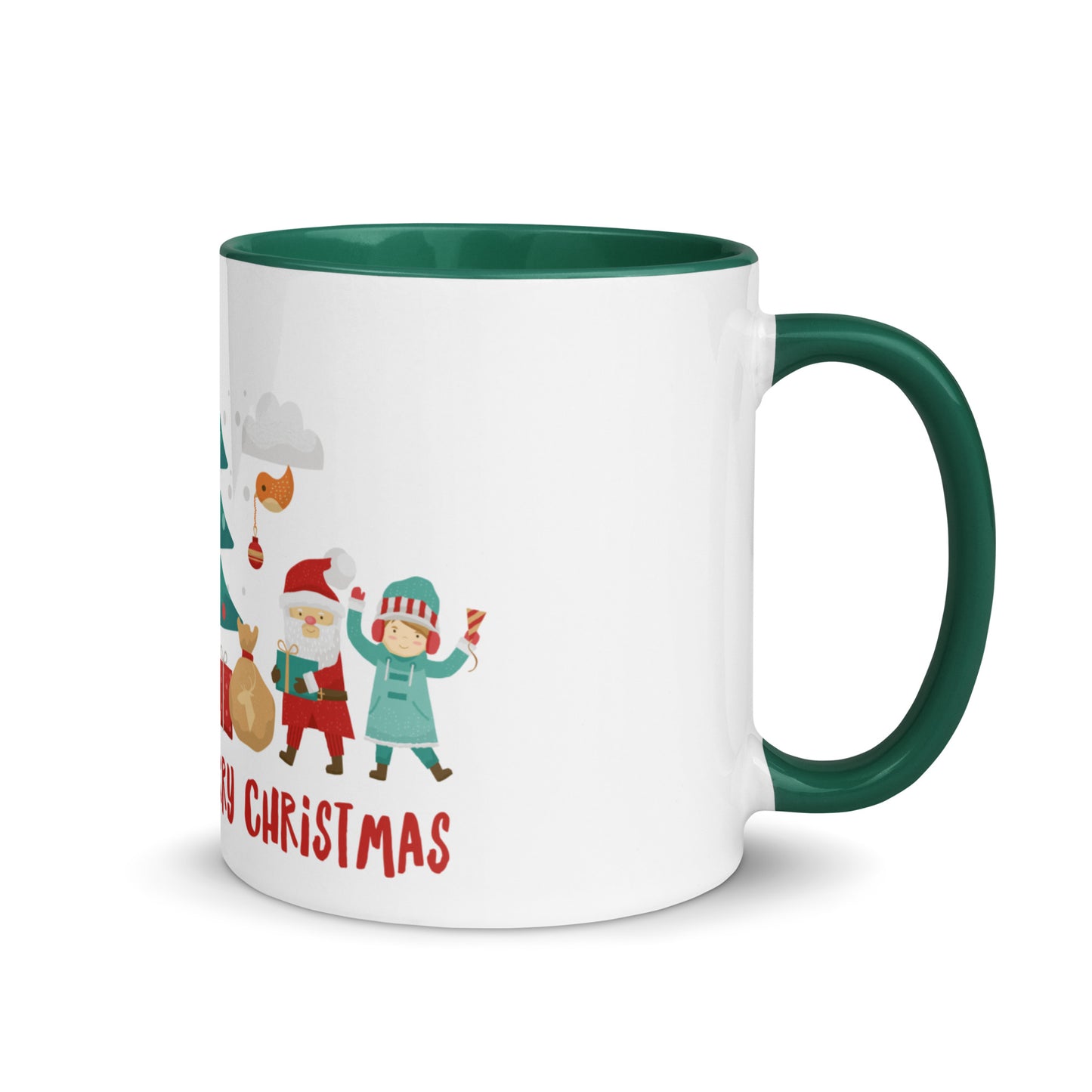 Christmas Mug, with Color Inside 1