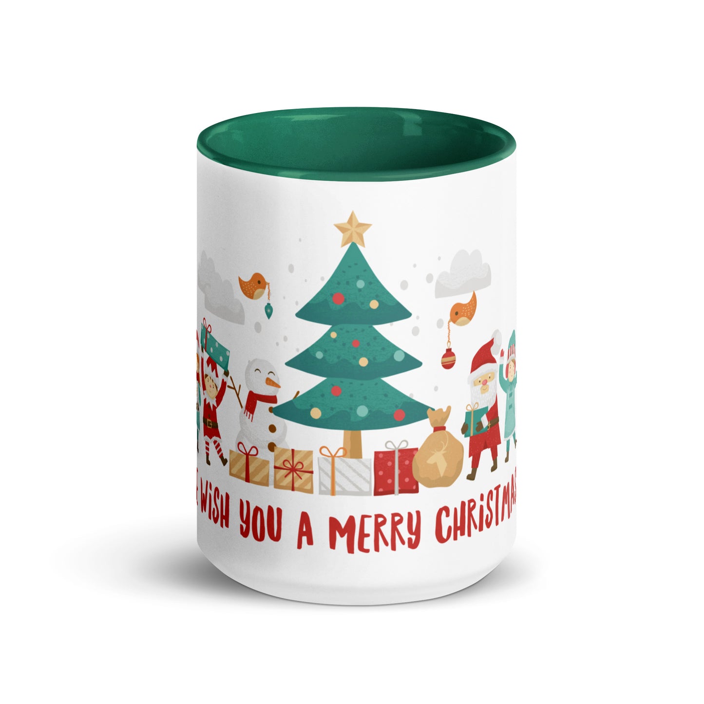 Christmas Mug, with Color Inside 1