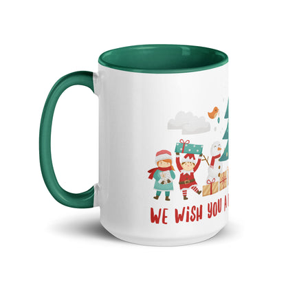 Christmas Mug, with Color Inside 1