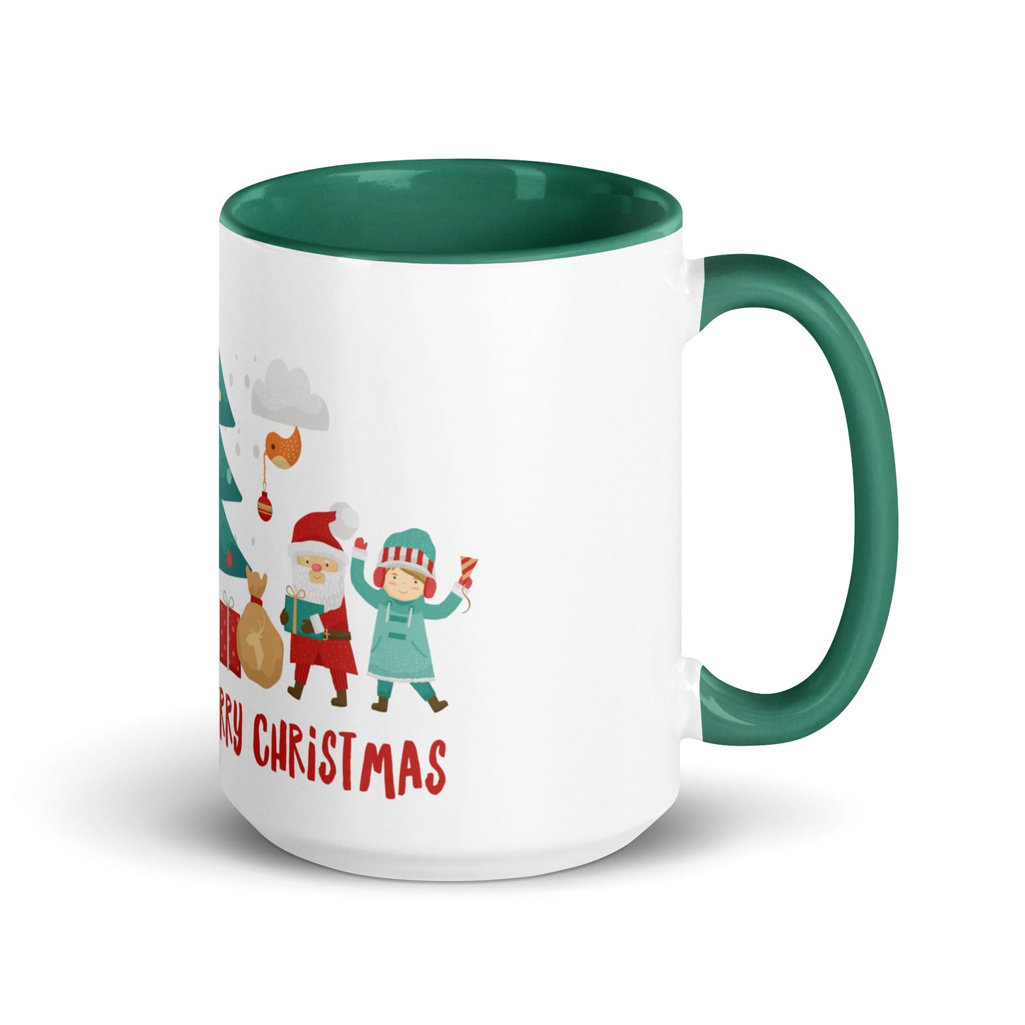 Christmas Mug, with Color Inside 1