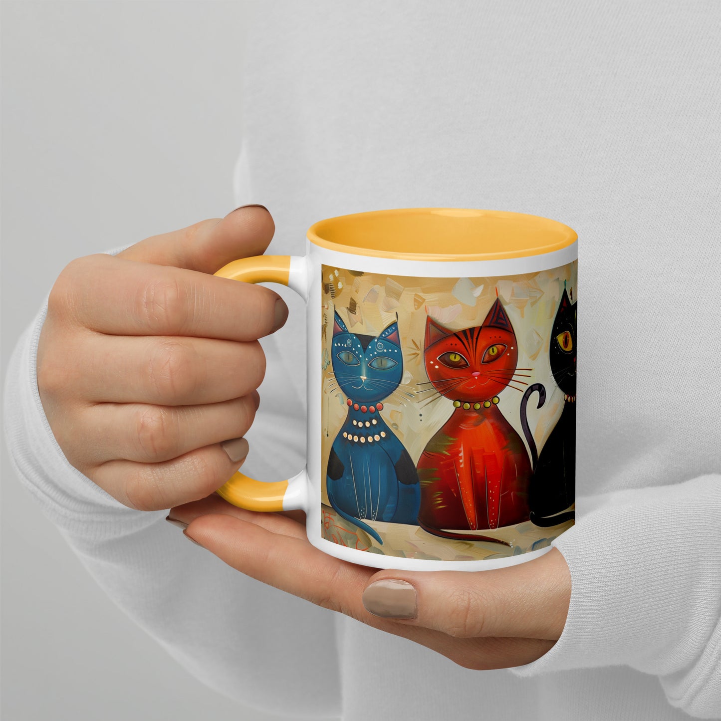 Mug with cats