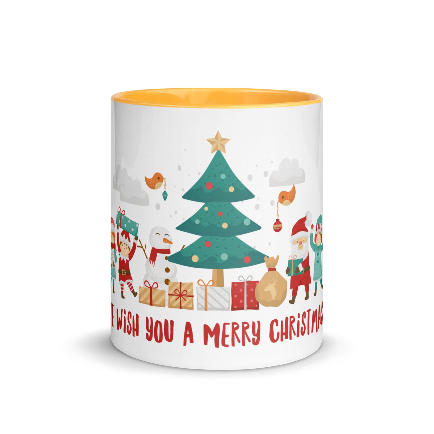 Christmas Mug, with Color Inside 1