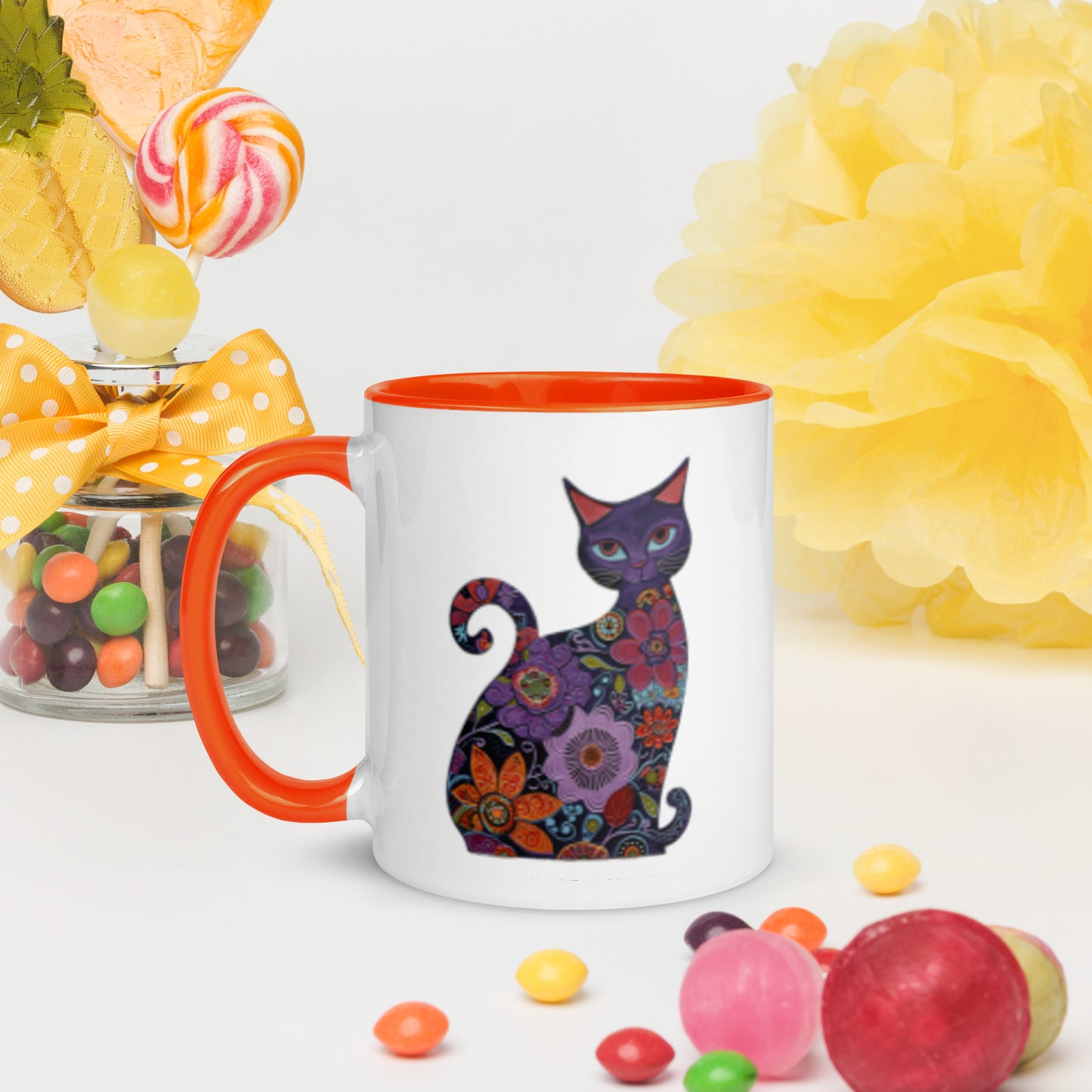 Mug with a cat