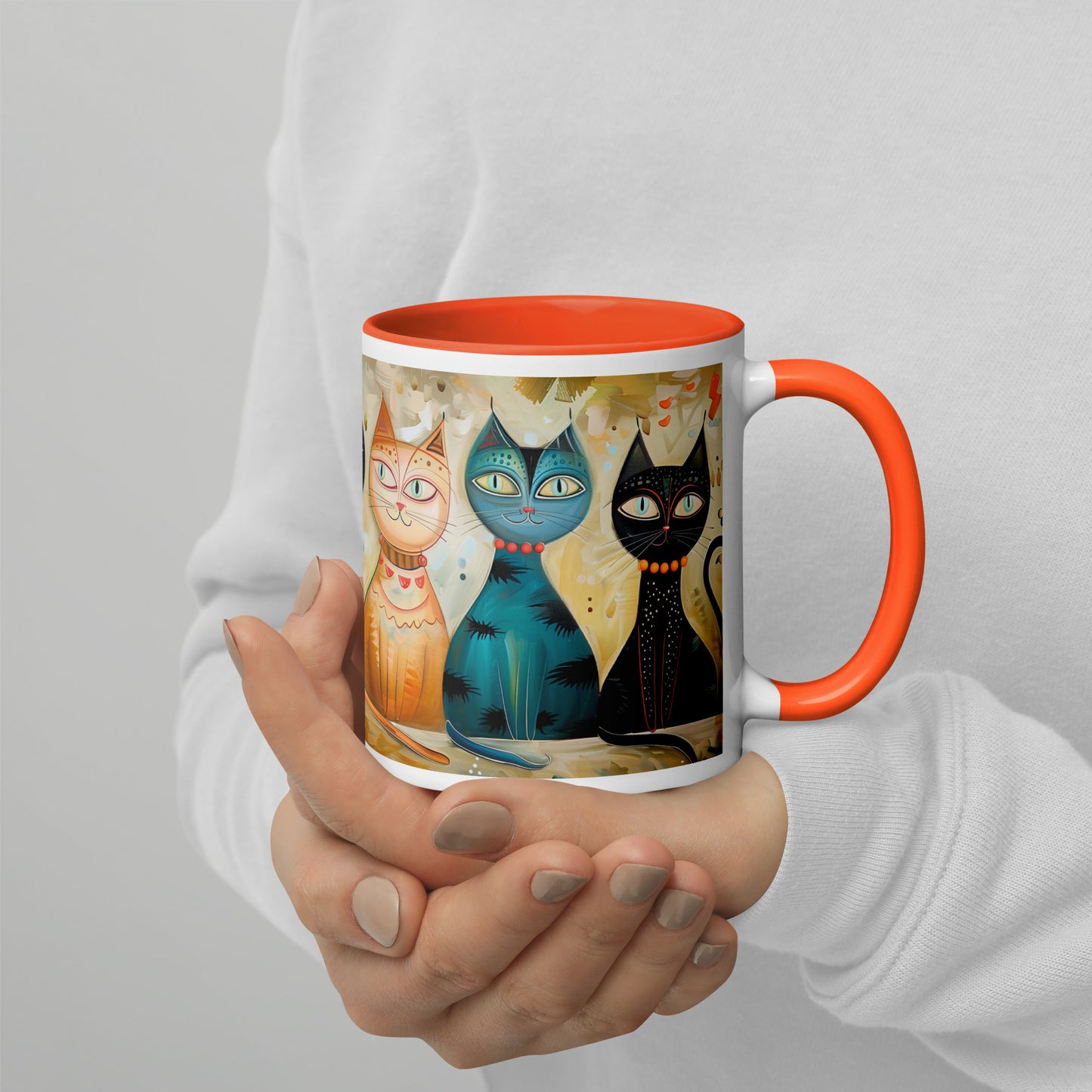 Mug with cats