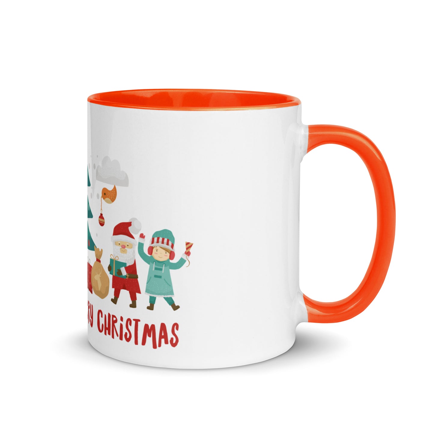 Christmas Mug, with Color Inside 1