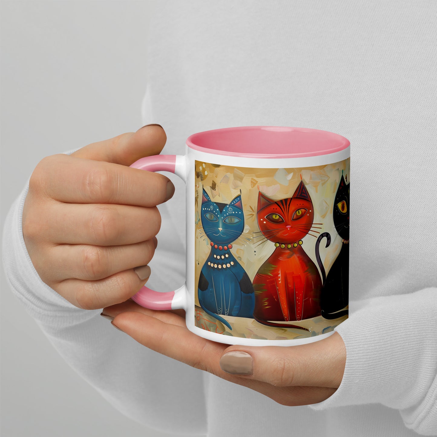 Mug with cats