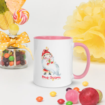 Little Santa Claus - Mug with Color Inside