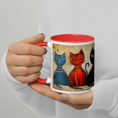 Mug with cats