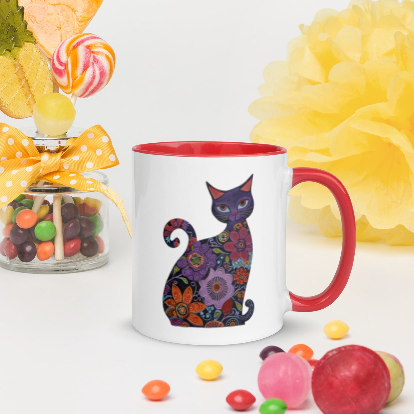 Mug with a cat