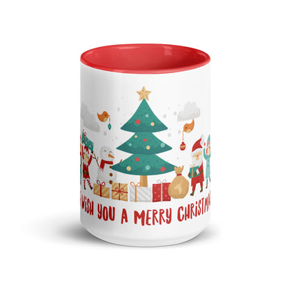 Christmas Mug, with Color Inside 1