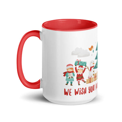 Christmas Mug, with Color Inside 1