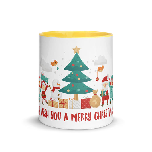 Christmas Mug, with Color Inside 1