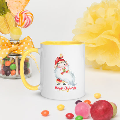 Little Santa Claus - Mug with Color Inside