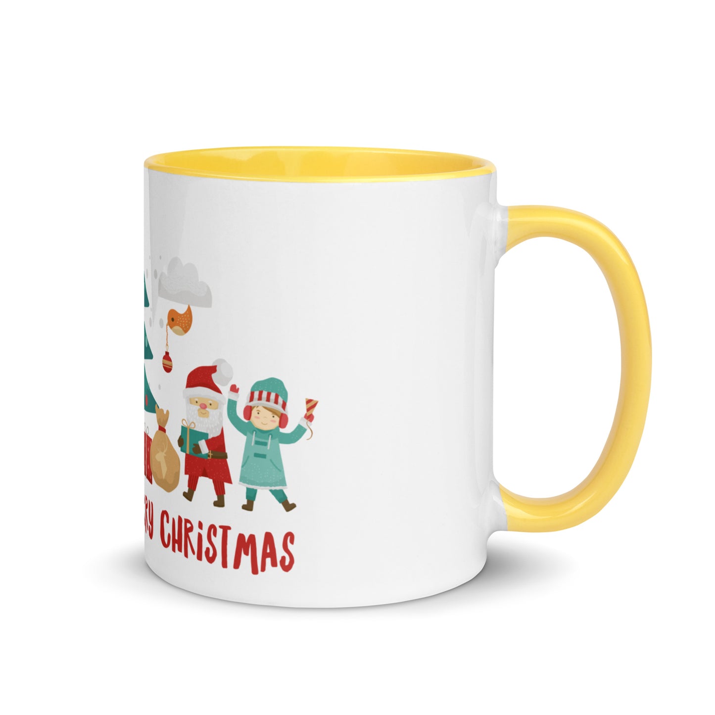 Christmas Mug, with Color Inside 1