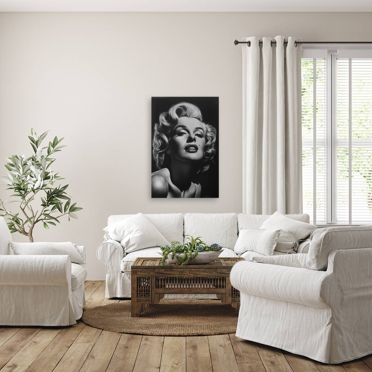 Giclée Stretched Canvas Print