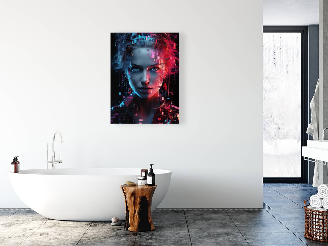 Giclée Stretched Canvas Print