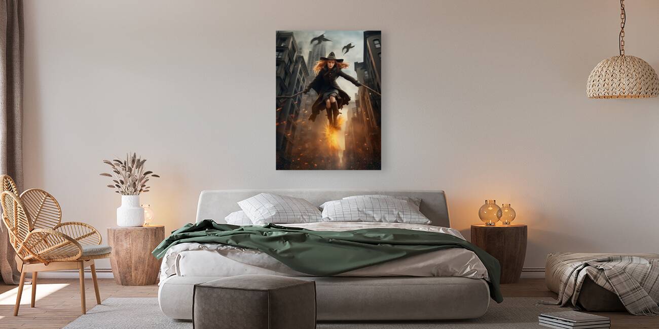 Giclée Stretched Canvas Print